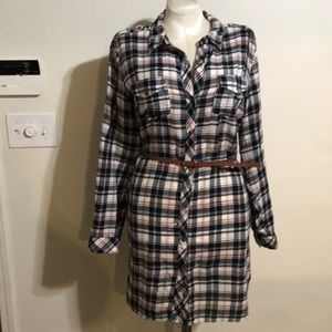 Forever 21 shirtdress w/ belt